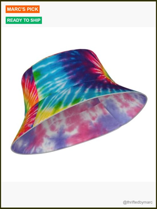 Reversible Bucket Hat Sun Protection Fisherman Hat Unisex main image 6